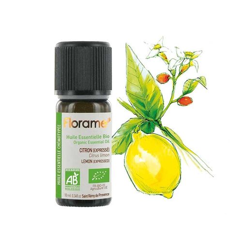 Florame Organik Aromaterapi Limon Kabuğu Esansiyal Yağı 10 ml