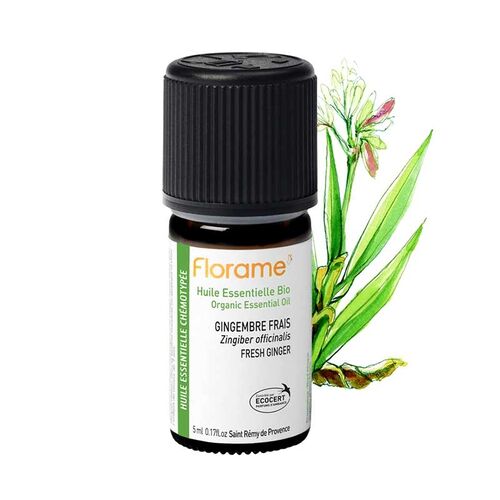 Florame Organik Aromaterapi Zencefil (Zingiber officinalis) -5 ml