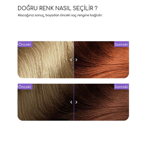 Flowertint Colorazione In Crema Saç Boyama Kiti 7.4 Orta Kumral Sarışın
