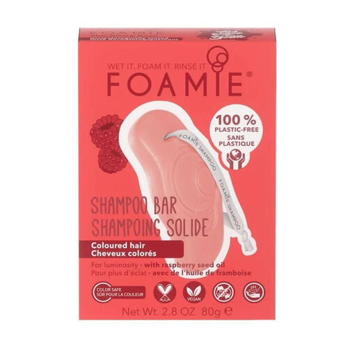 Foamie The Berry Best Shampoo Bar Boyalı Saçlar İçin Katı Şampuan 80 g