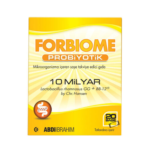 Forbiome Kids Probiyotik Takviye Edici Gıda 10 Saşe