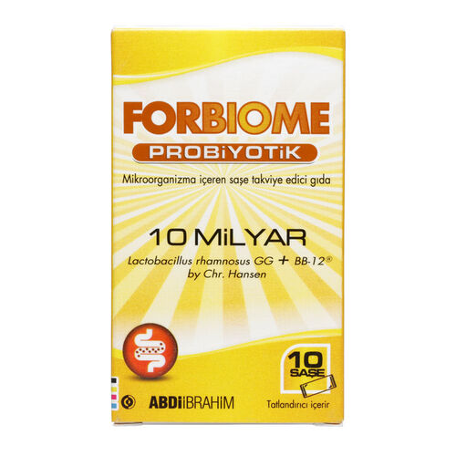 Forbiome Kids Probiyotik Takviye Edici Gıda 10 Saşe