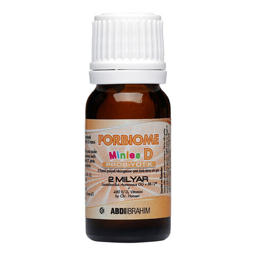 Forbiome Minies D Probiyotik Vitamin D 8 ml Damla