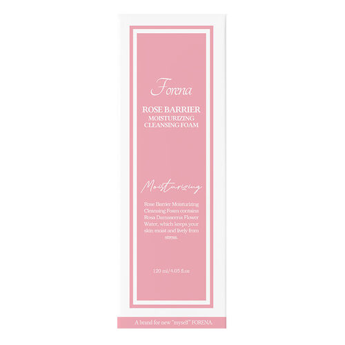 Forena Rose Barrier Moisturizing Cleansing Foam 120 ml