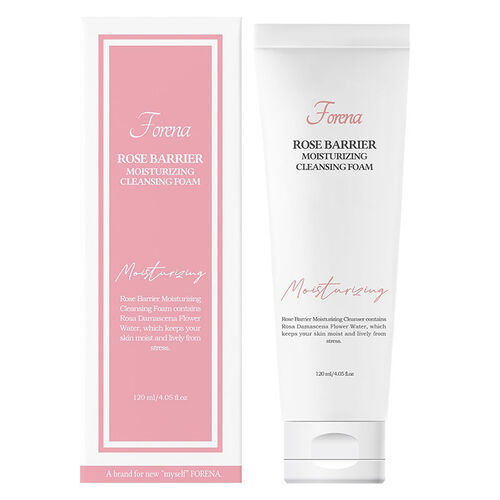 Forena Rose Barrier Moisturizing Cleansing Foam 120 ml