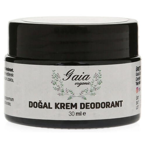 Gaia Organic Doğal Krem Deodorant 30 ml