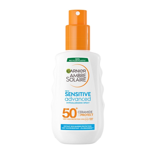 Garnier Ambre Solaire Sensitive Advanced Hipoalerjenik Güneş Koruyucu Sprey SPF50 150ml