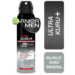 Garnier Men Ultra Kuru Deodorant Sprey 150 ml - Thumbnail