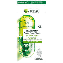 Garnier Niacinamide Detoks Etkili Ampul Kağıt Maske 15 gr - Thumbnail