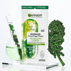 Garnier Niacinamide Detoks Etkili Ampul Kağıt Maske 15 gr - Thumbnail