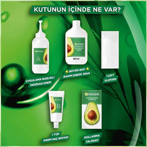 Garnier Nutrisse Ultra Creme Yoğun Besleyici Saç Boyası - Kızıl Kestane