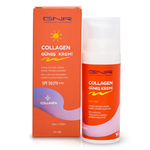 Gnr Collagen Spf 50 Güneş Kremi Kuru Ciltler 50 ml