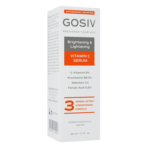 Gosiv Aydınlatıcı ve Düzensiz Ciltler İçin C Vitamini Serum 30 ml