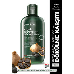 Greenlabel 2 in 1 Beyaz ve Siyah Sarımsak Şampuanı 400 ml - Thumbnail