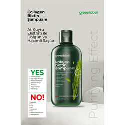 Greenlabel Biotin ve Kolajen At Kuyruğu Şampuanı 400 ml - Thumbnail