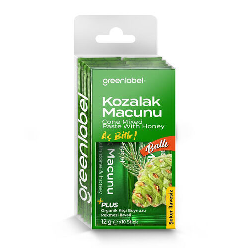 Greenlabel Çam Kozalak Stick 12 g x 10 Adet