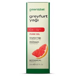 Greenlabel Greyfurt Yağı 20 ml - Thumbnail