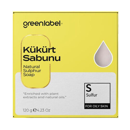 Greenlabel Kükürt Sabunu 120 gr