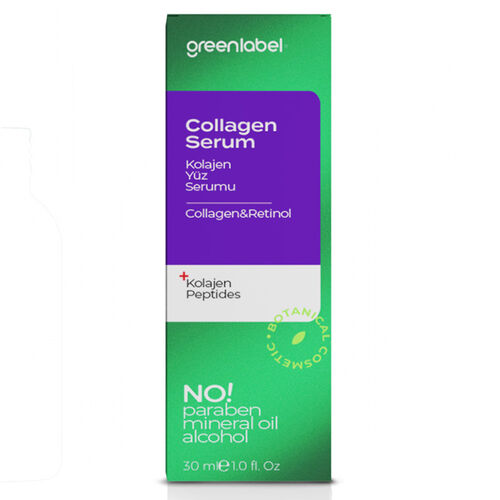 Greenlabel Kolajen Peptid ve Hyaluronic Acid Serum 30 ml