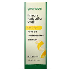 Greenlabel Limon Kabuğu Yağı 20 ml - Thumbnail
