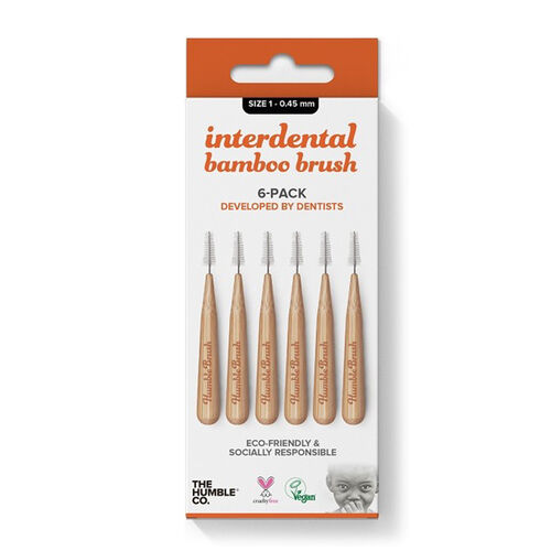The Humble Co İnterdental Bamboo Brush Size 1 - 0.45 mm