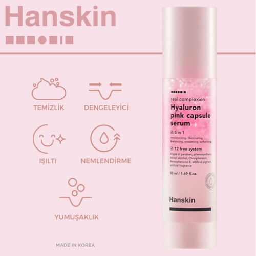Hanskin Hyaluron Pink Capsule Serum 50 ml