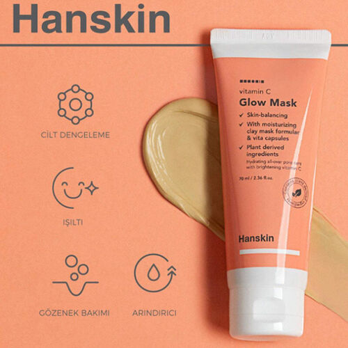 Hanskin Vitamin C Glow Mask 70 ml