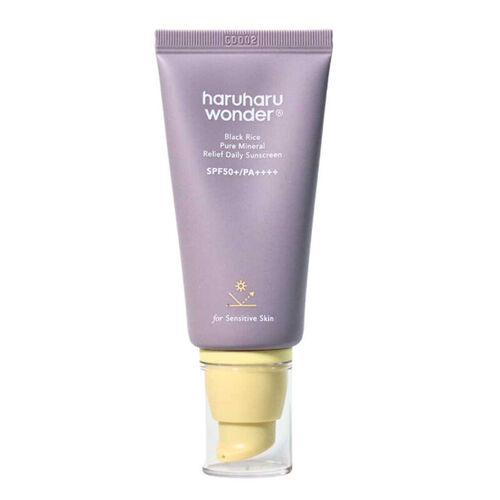 Haruharu Wonder Black Rice Pure Mineral Relief Spf50 + Daily Sunscreen 50 ml