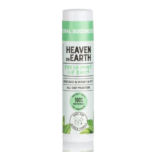 Heaven on Earth %100 Doğal Ve Organik İçerikli Lip Balm 5 gr - Fresh Mint