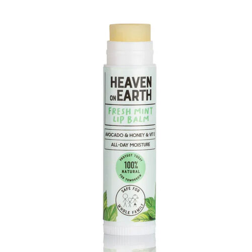 Heaven on Earth %100 Doğal Ve Organik İçerikli Lip Balm 5 gr - Fresh Mint