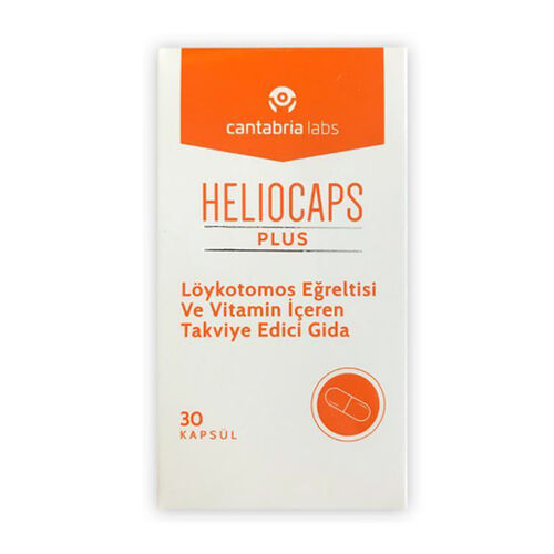 Heliocaps Plus Kapsül Takviye Edici Gıda 30 Kapsül