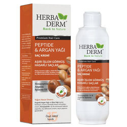 Herbaderm Peptide ve Argan Yağı Saç Kremi 330 ml - Thumbnail