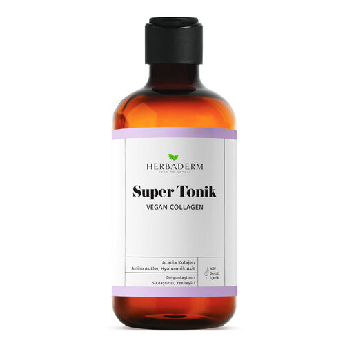 Herbaderm Vegan Collagen Dolgunlaştırıcı Super Tonik 250 ml