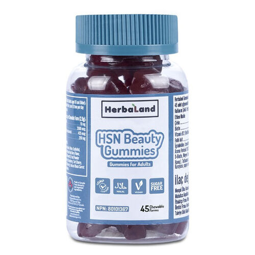 Herbaland HSN Beauty Gummies Takviye Edici Gıda 45 Tablet