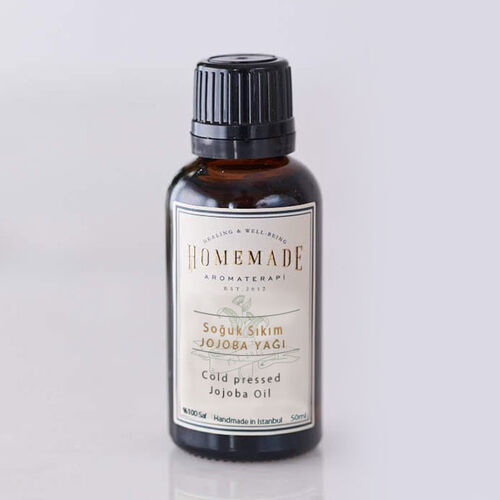 Homemade Aromaterapi Soğuk Sıkım Jojoba Yağı 50 ml