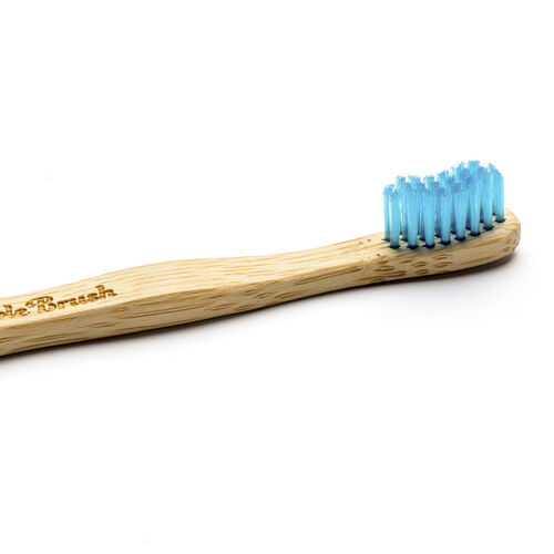 Humble Brush Doğal Yumuşak Çocuklar için Diş Fırçası - Mavi