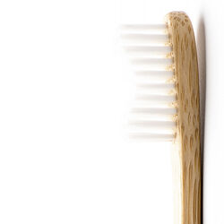 Humble Brush Doğal Yumuşak Yetişkin Diş Fırçası - Beyaz - Thumbnail