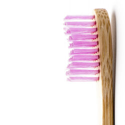 Humble Brush Doğal Yumuşak Yetişkin Diş Fırçası - Lila - Thumbnail