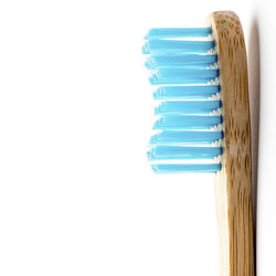 Humble Brush Doğal Yumuşak Yetişkin Diş Fırçası - Mavi - Thumbnail