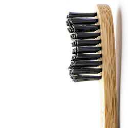 Humble Brush Doğal Yumuşak Yetişkin Diş Fırçası - Siyah - Thumbnail
