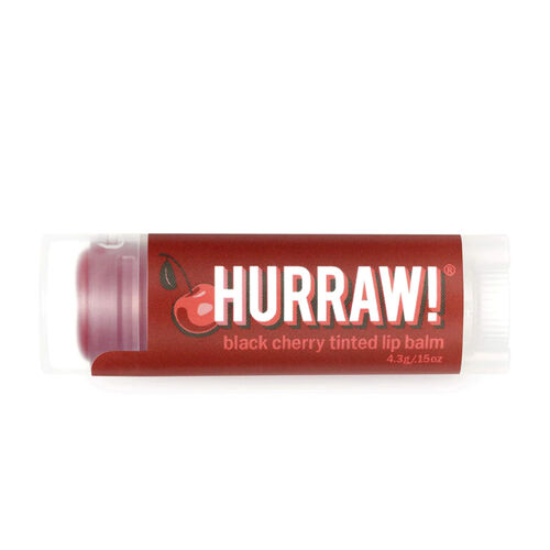 Hurraw Black Cherry Tinted Lip Balm - Vişne 4.8 gr