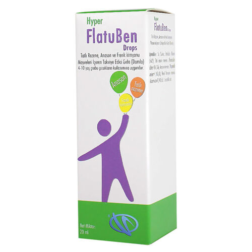 Hyper FlatuBen Drops Takviye Edici Gıda 20 ml