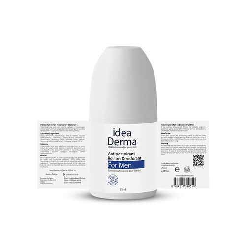 İdea Derma Roll-on Antiperspirant Deodorant 75 ml - Erkekler İçin