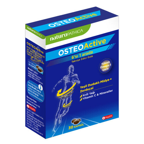 iHealt Osteo Active Takviye Edici Gıda 30 Kapsül