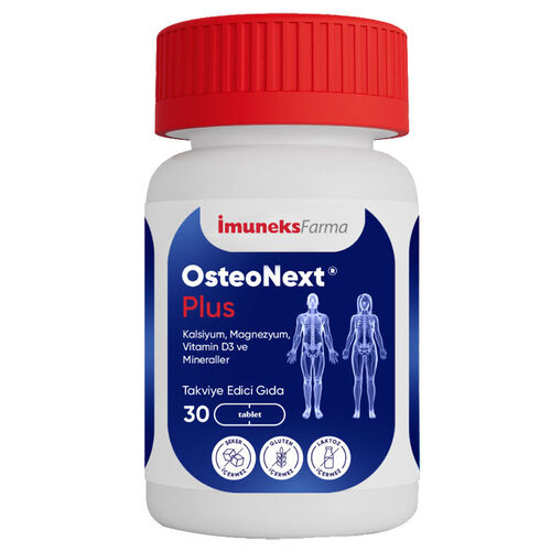 İmuneks Farma OsteoNext Plus Takviye Edici Gıda 30 Tablet