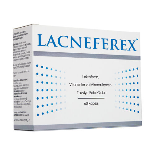 Imuneks Lacneferex Takviye Edici Gıda 60 Kapsül