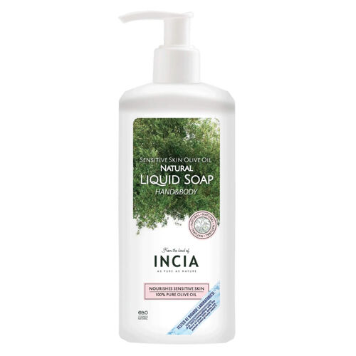 Incia Hassas Ciltler İçin Doğal Sıvı Sabun 1L