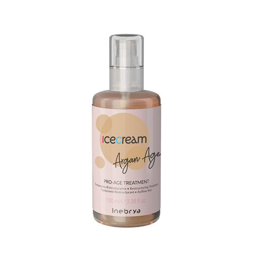 Inebrya Ice Cream Argan Age Pro-Age Treatment Argan Yağlı Yapılandırıcı 100 ml