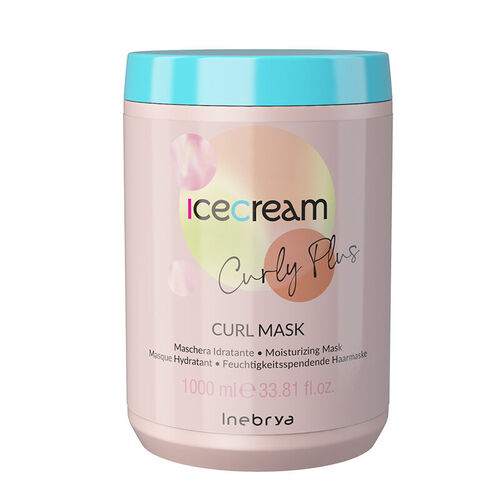 Inebrya Ice Cream Curl Plus Moisturizing Mask 1000 ml