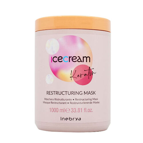 Inebrya Ice Cream Keratin Restructuring Mask 1000 ml